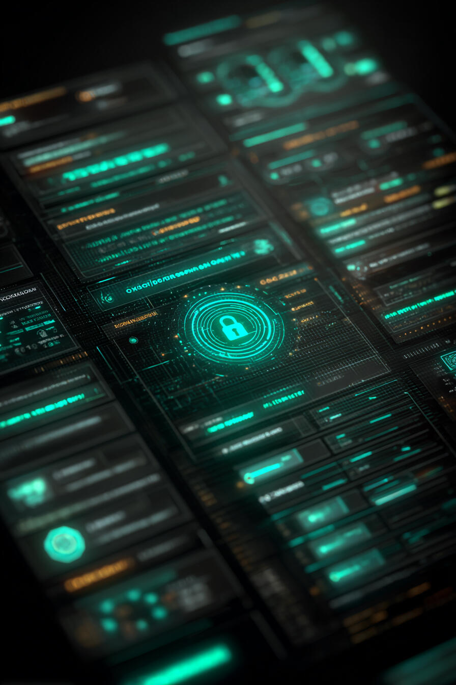 Secure digital interface displaying verified status, illustrating the risk-free financial talent intake process for US CFOs.
